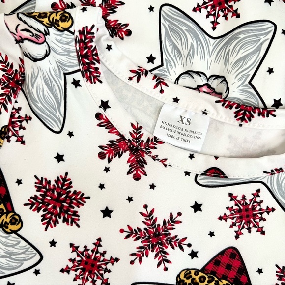 Girl Boutique Santa Star Dress - Picture 2 of 2